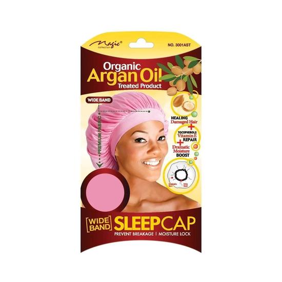 Magic Collection Accessories Magic Collection Organic Argan Oil Wide Band Sleep Cap Assorted Colour 3001ast Assorted Colors