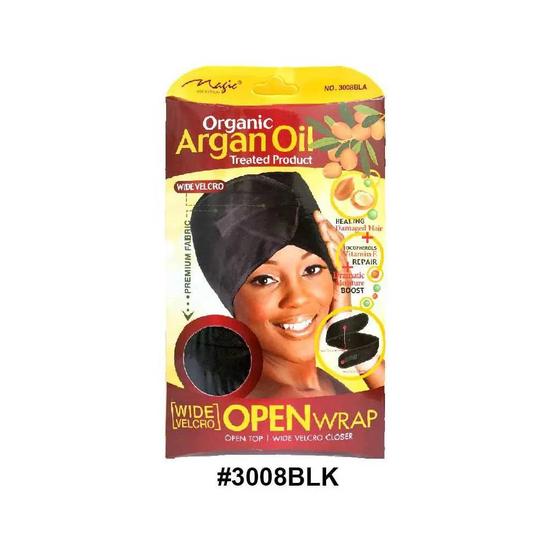 Magic Accessories Magic Collection women's Organic Argan Oil Treated Mesh Wrap 3008blk