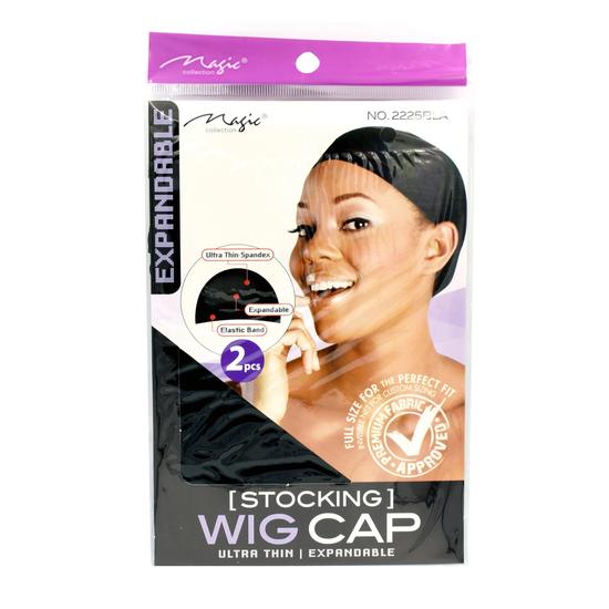 Magic Collection Accessories Magic Collection women's Stocking Wig Cap Black 2225bla