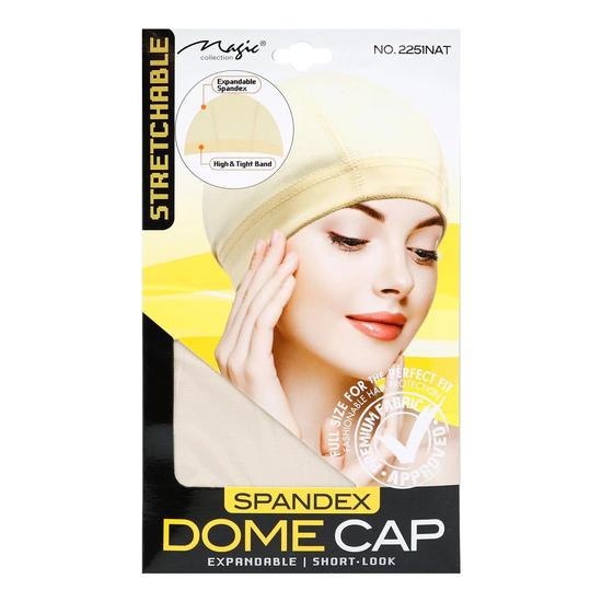 Magic Collection Accessories Magic Collection women's Stretchable Dome Cap 2251nat