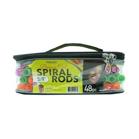 Magic Collection Assorted Precious Curl Spiral Rods SR3 48 x 5/8 Inches