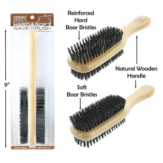 Hard & Soft Double Wave Brush Hard & Soft Double Wave Brush