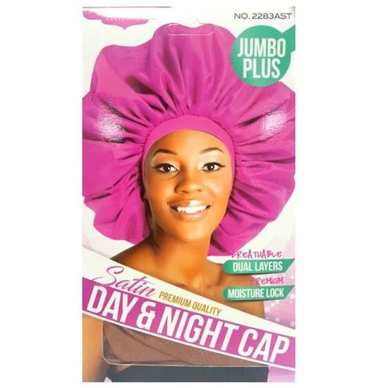 Magic Collection Satin Jumbo Plus Day & Night Cap 2283AST