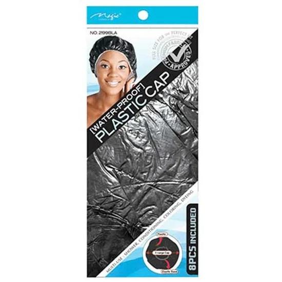 Magic Collection Waterproof Plastic Cap Black 2199BLA Black