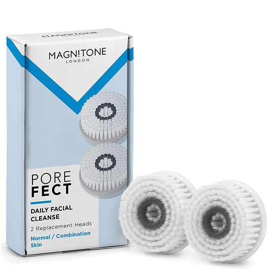Magnitone Barefaced 2 Porefect Daily Cleansing Brush Head 2 Pack