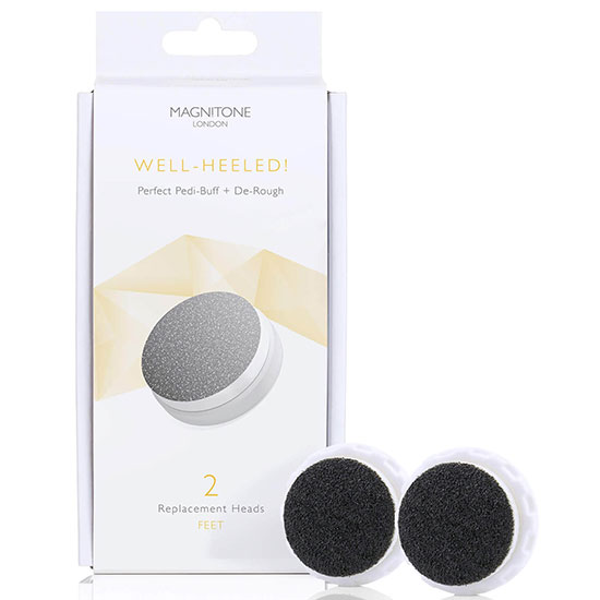 Magnitone Pedi Buff Brush Head Pack Of 2