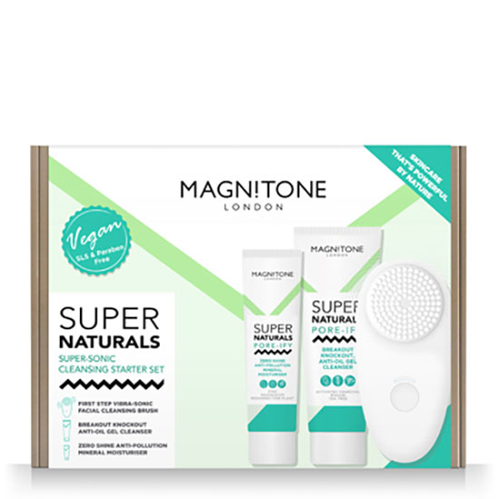 Magnitone SuperNaturals Pore Ify Super Sonic Cleansing Starter Kit Set