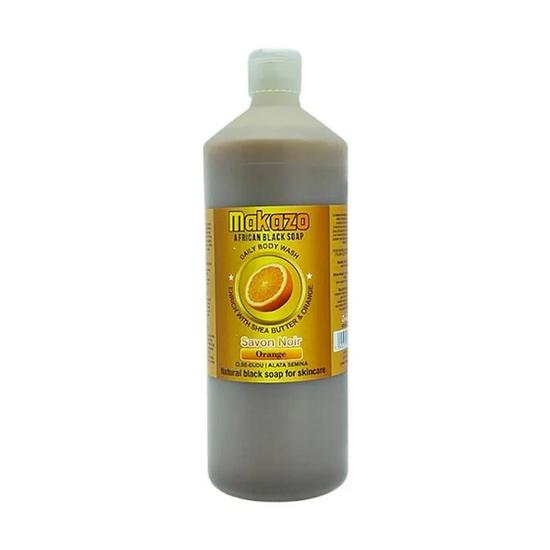 Makazo African Black Soap Orange Daily Body Wash 977ml