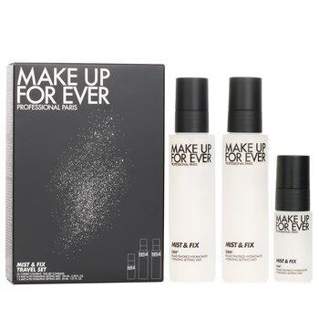 MAKE UP FOR EVER Mist & Fix Makeup Setting Spray Travel Set: Mist & Fix + Mist & Fix