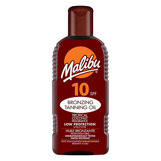 Malibu Bronzing Tanning Oil SPF10 200ml