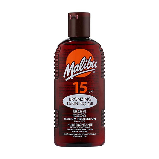 Malibu Bronzing Tanning Oil SPF15 200ml