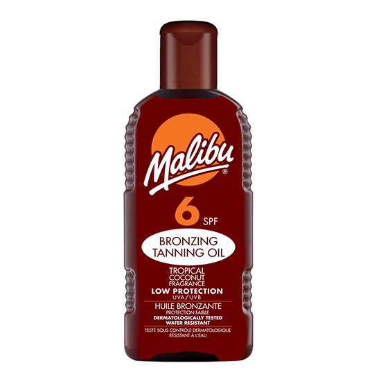 Malibu Bronzing Tanning Oil SPF6 200ml