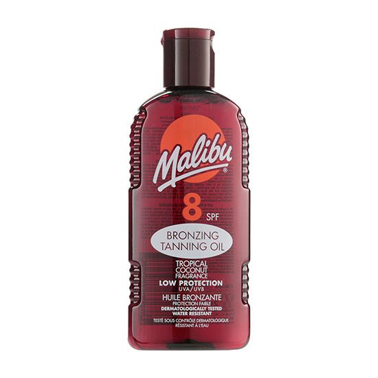 Malibu Bronzing Tanning Oil SPF8 200ml
