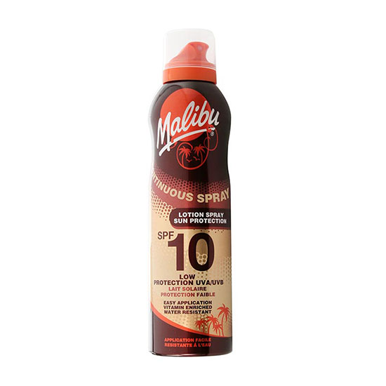 Malibu Continuous Spray SPF10