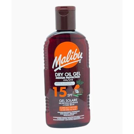 Malibu Dry Oil Gel SPF 15 200ml