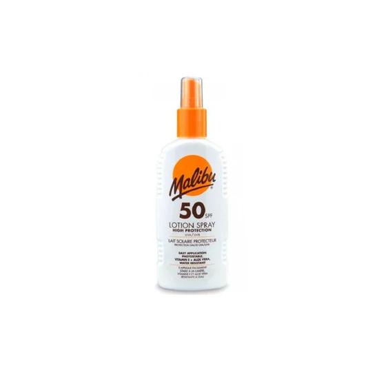 Malibu Lotion Spray SPF 15, SPF 50
