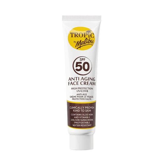 Malibu Tropic Anti Ageing Face Cream SPF 50