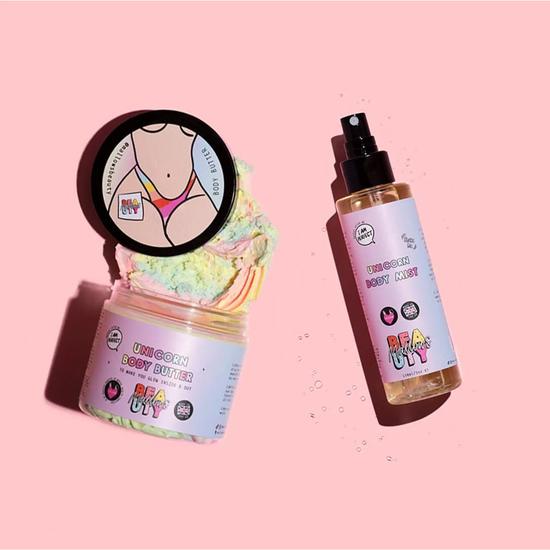 Mallows Beauty Unicorn Body Butter & Mist Duo
