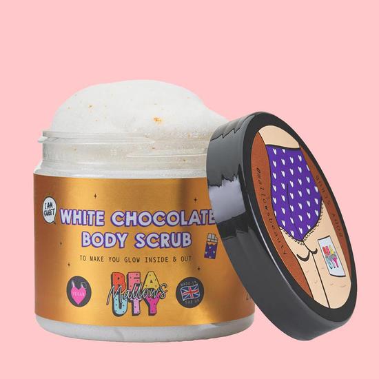 Mallows Beauty White Chocolate Body Scrub