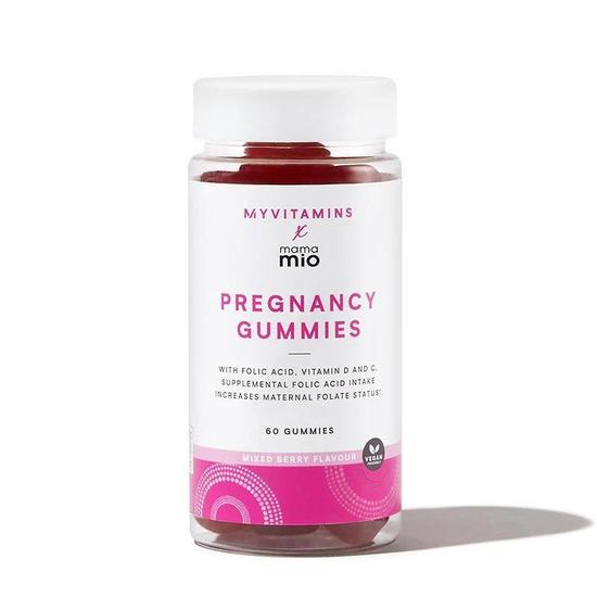 Mama Mio Pregnancy Gummies Vitamin Supplement Mixed Berry