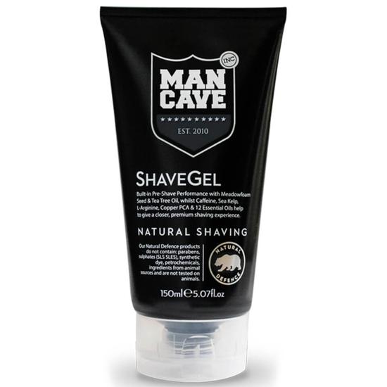 ManCave Caffine Shave Gel 125ml