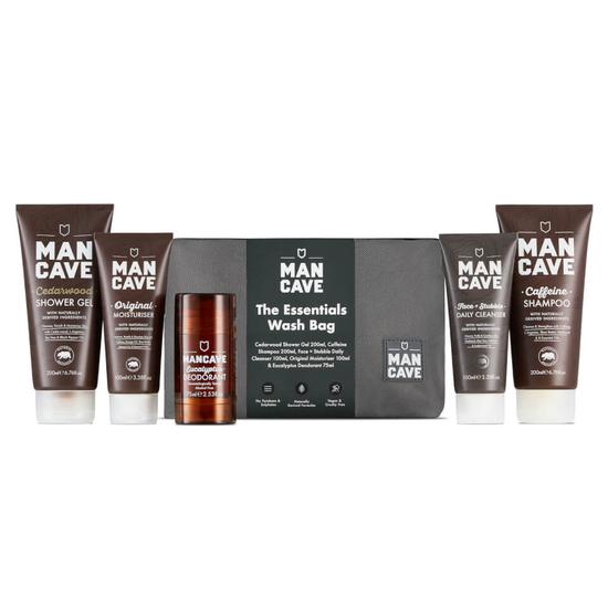 ManCave Essentials Wash Bag Set