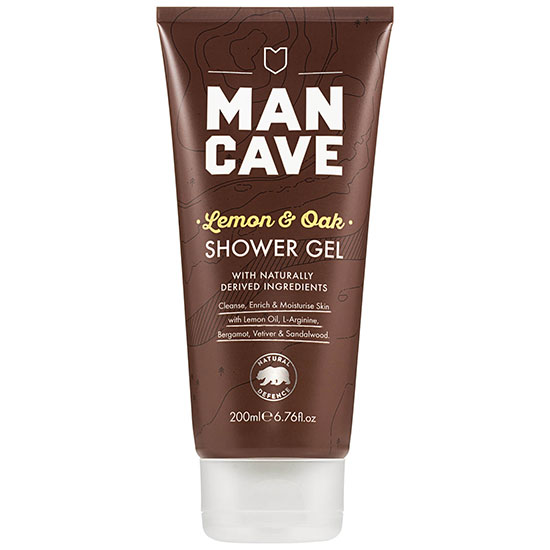 ManCave Lemon & Oak Shower Gel 200ml