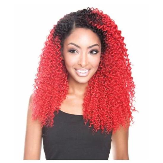 Mane Concept Hair Enchantress Synthetic Brazilian Ombre Jerry Curl Wvg 3pcs 18" 19" 20" / OMT2/30/33
