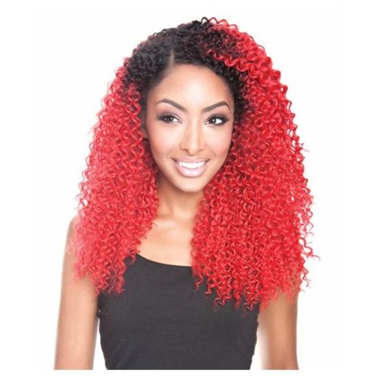 Mane Concept Hair Enchantress Synthetic Brazilian Ombre Jerry Curl Wvg