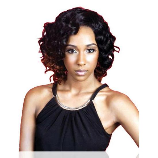 Mane Concept Hair Human Hair Brazilian Ruby Remi Short & Sassy Whitney 3PCS