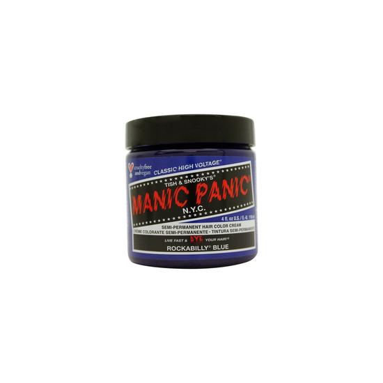 Manic Panic High Voltage Classic Semi-Permanent Hair Colour Rockabilly Blue 118ml