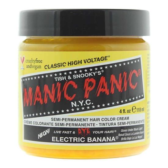 Manic Panic High Voltage Semi Permanent Hair Colour Cream Electric Banana