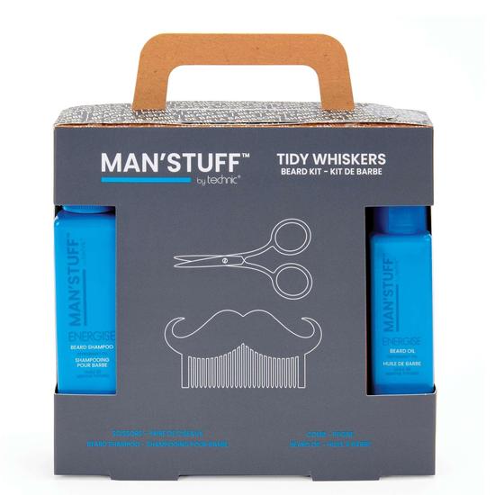 MAN'STUFF Tidy Whiskers Gift Set