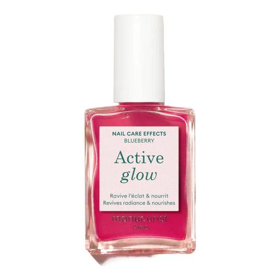 Manucurist Active Glow Nail Care Effects Blueberry 15ml