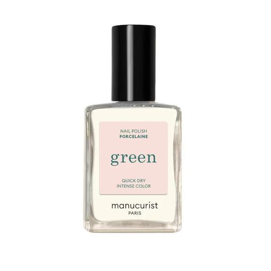 Manucurist Green Creamy White Nail Polish Porcelaine 15ml