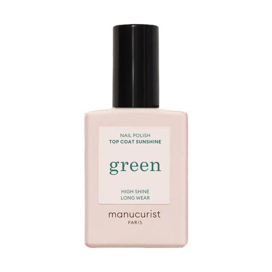 Manucurist Green Nail Polish Top Coat Sunshine 15ml