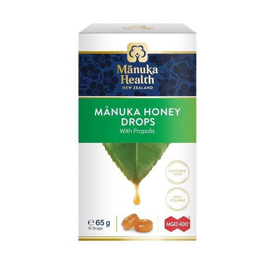 Manuka Health MGO 400+ Manuka Honey Drops With Propolis 65g