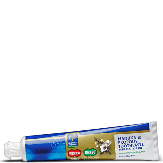 Manuka Health Propolis and MGO 400 Manuka Honey Toothpaste with Tea Tree Oil