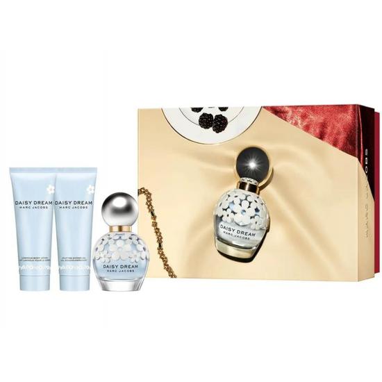 Marc Jacobs Daisy Dream Eau De Toilette Spray Gift Set 50ml Eau De Toilette + 50ml Body Lotion + 75ml Shower Gel