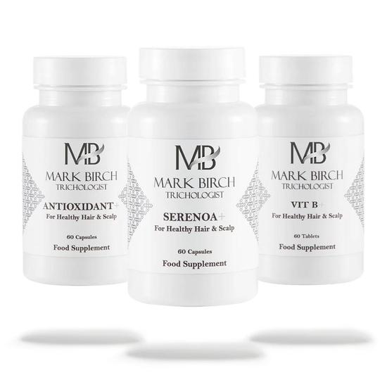 Mark Birch Supplement Bundle For Healthy Body, Hair & Scalp