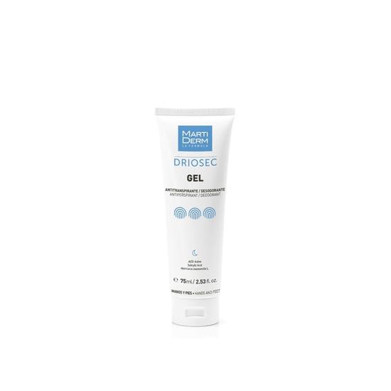 Martiderm Driosec Gel Antiperspirant/Deodorant Hands & Feet 75ml