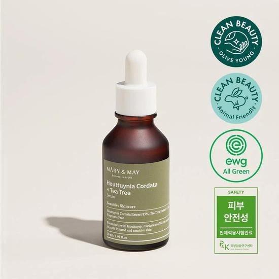 Mary & May Houttuynia Cordata +Tea Tree Serum 30ml