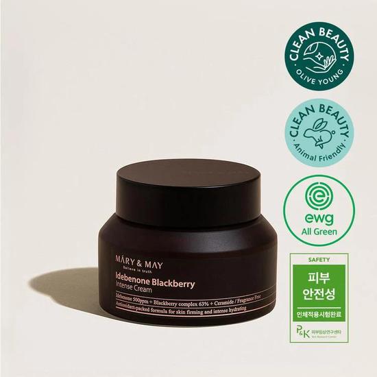 Mary & May Idebenone Blackberry Intense Cream 70ml