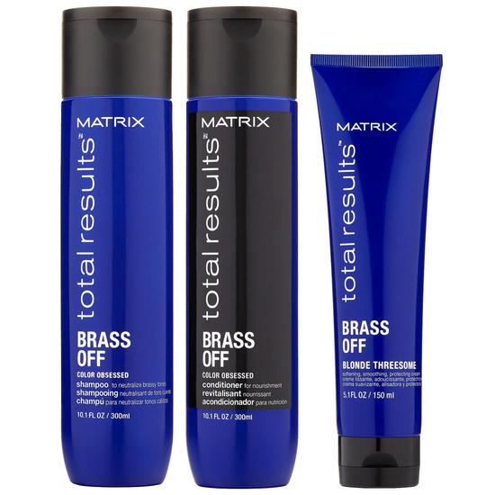 Matrix Total Results Brass Off Brunette Leave In Treatment For