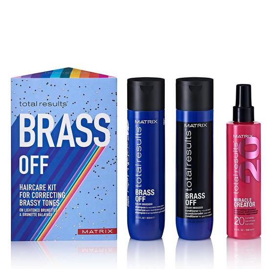 Matrix Total Results Brass Off Hair Care Kit
