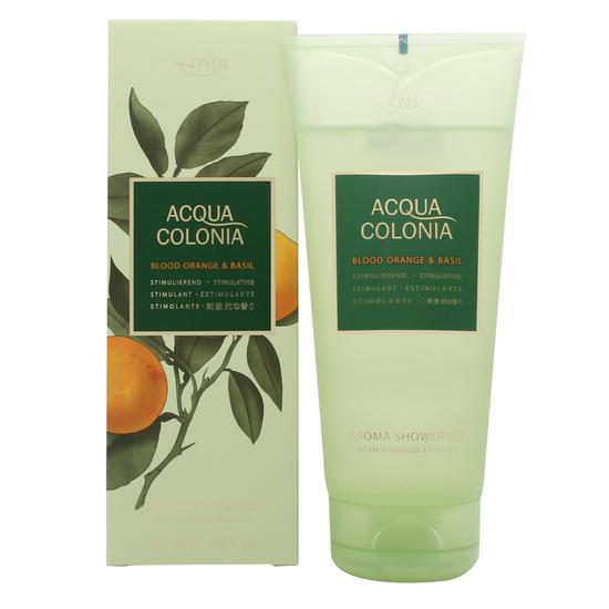 Maurer and Wirtz 4711 Acqua Colonia Blood Orange & Basil Shower Gel 200ml