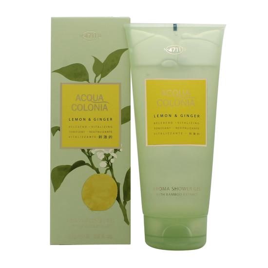 Maurer and Wirtz 4711 Acqua Colonia Lemon & Ginger Shower Gel 200ml