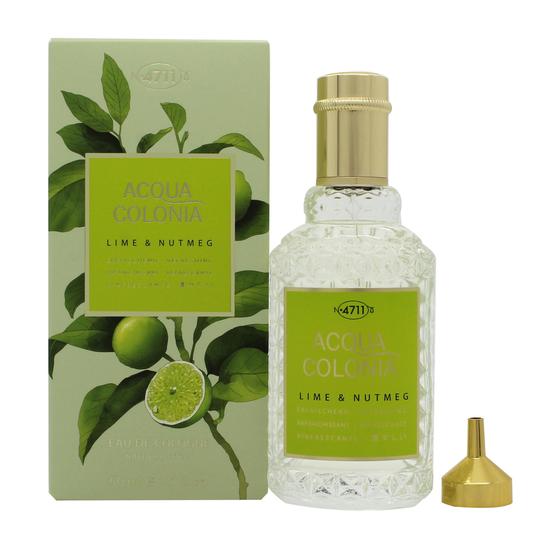 Maurer and Wirtz 4711 Acqua Colonia Lime & Nutmeg Eau De Cologne 50ml