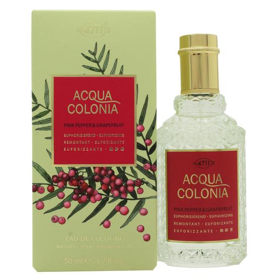 Maurer and Wirtz 4711 Acqua Colonia Pink Pepper & Grapefruit Eau De Cologne 50ml