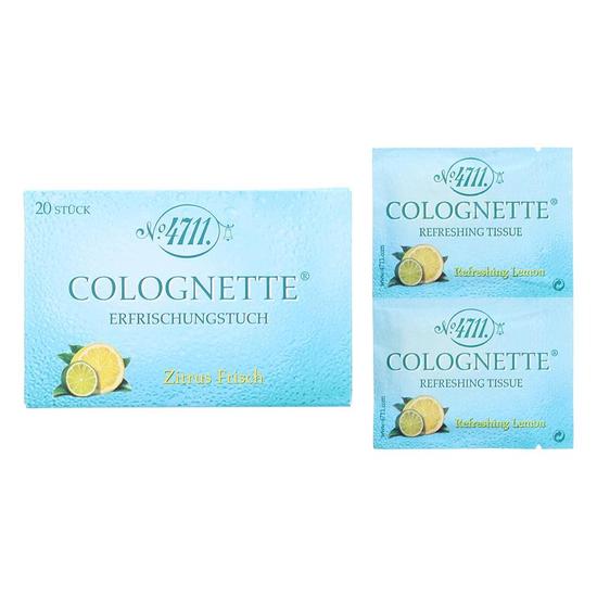 Maurer and Wirtz 4711 Refreshing Lemon Tissue Pack